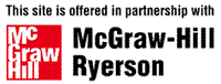 This site is offerred in partnership with McGraw-Hill Ryerson